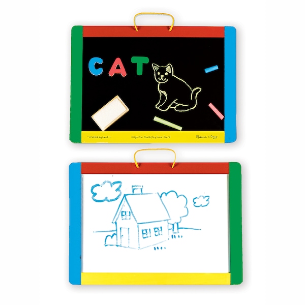 Melissa & Doug Chalkboard and DryErase Board Set 145 Zoro